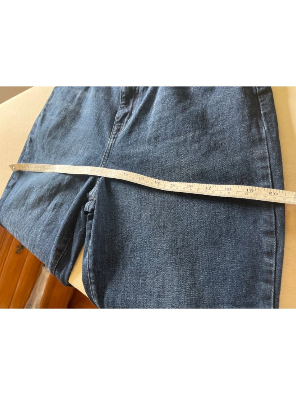 NWT A New Day Jeans Blue High Rise Bootcut Straight Crop Curvy Basic Wom 6/28R - Picture 8 of 8